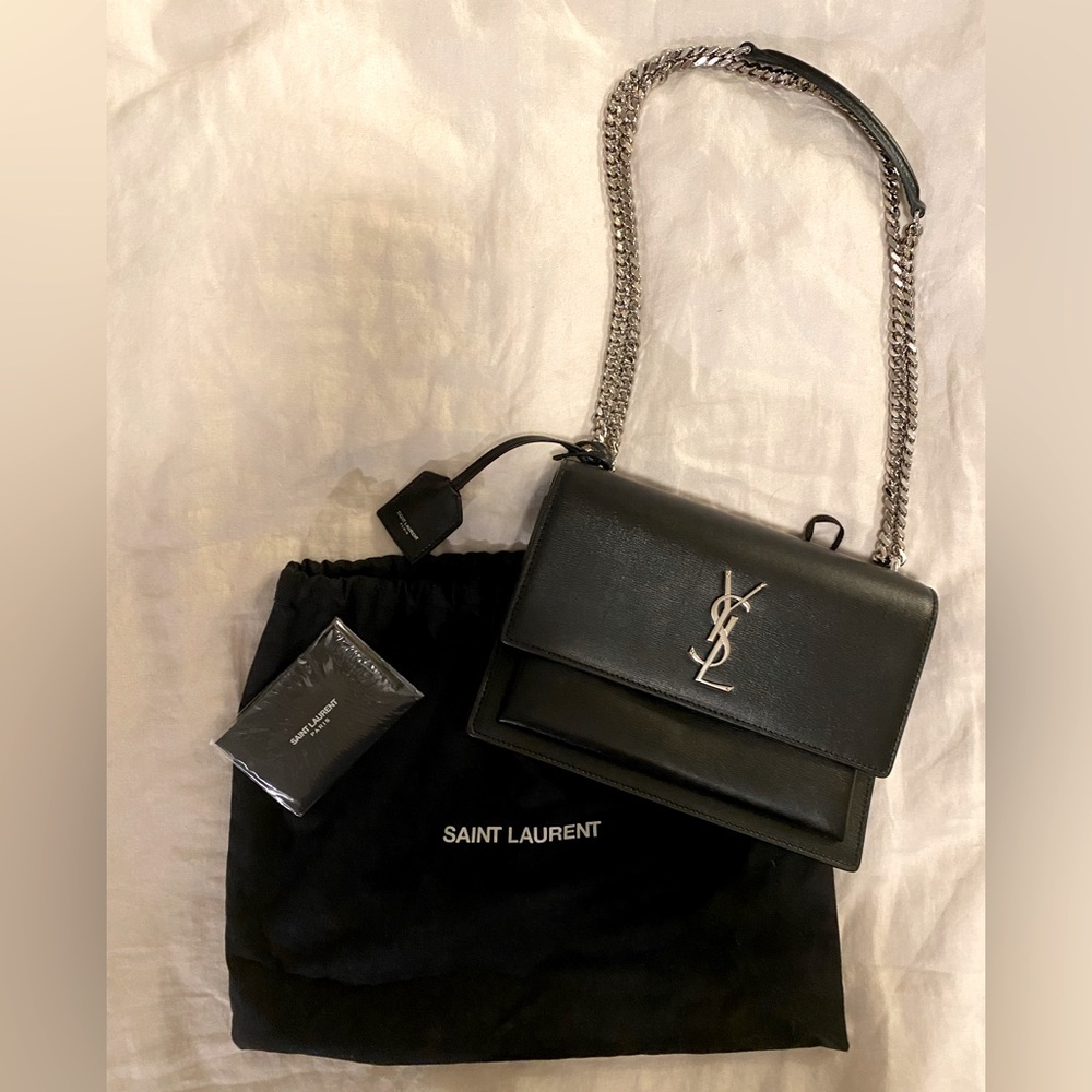 Saint Laurent Medium Chain Sunset Bag